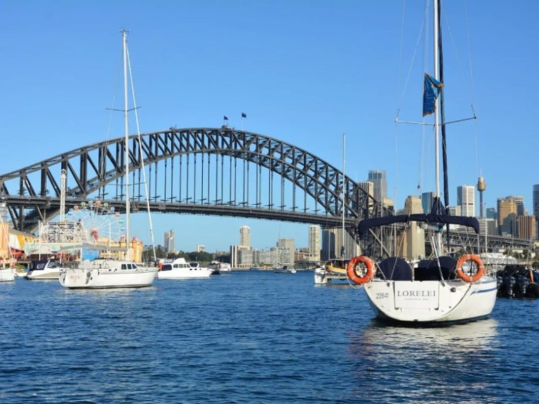 You can't get closer to The Sydney Harbour Bridge