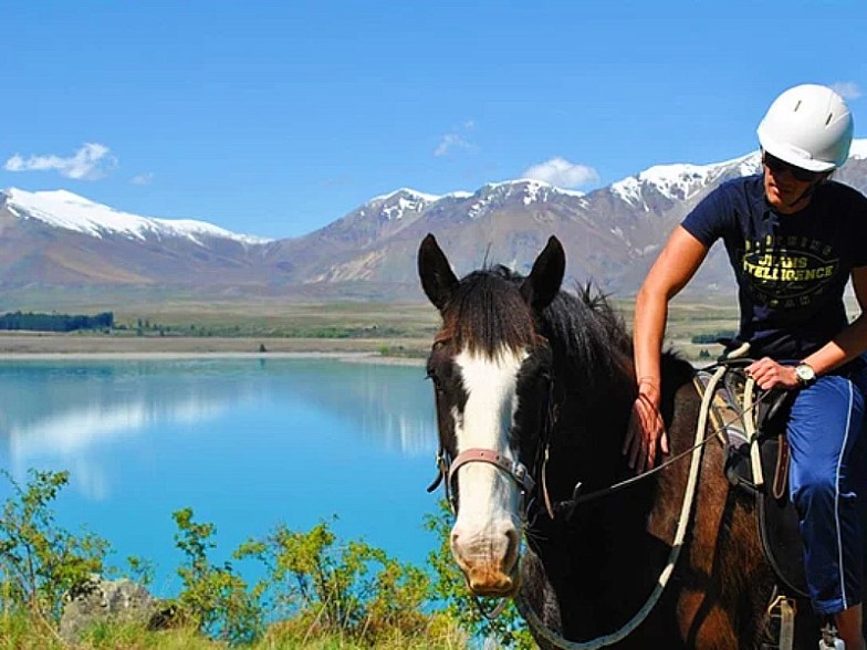 Horseback Lake Tekapo