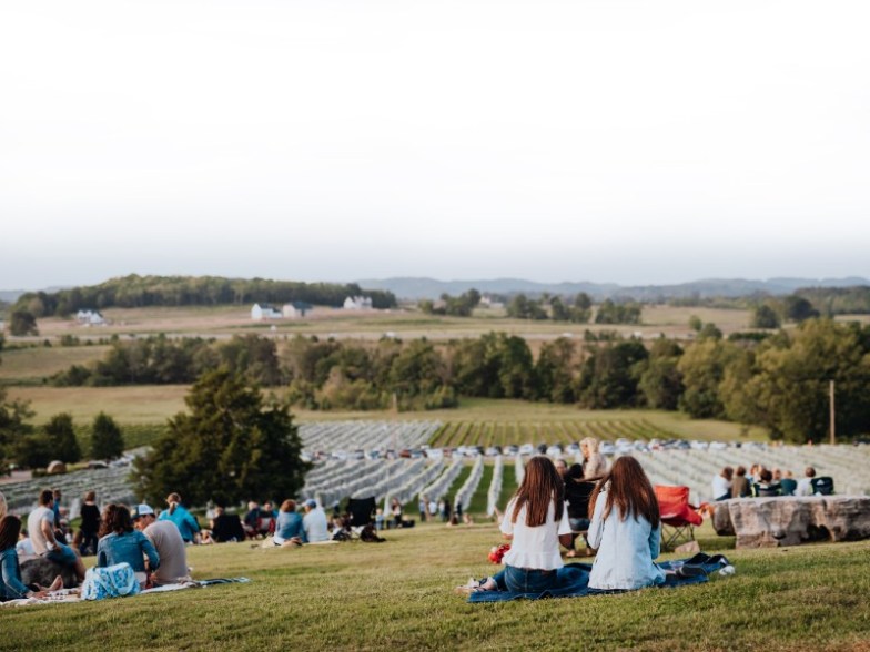 Arrington Vineyards outside Franklin, Tennessee