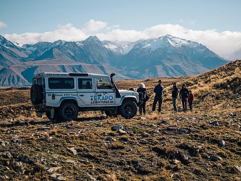 Scenic 4WD Tour Lake Tekapo Backcountry