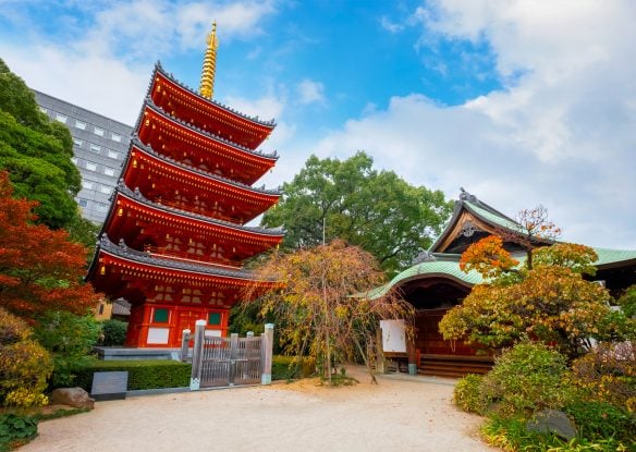 exterior of Tochoji Temple