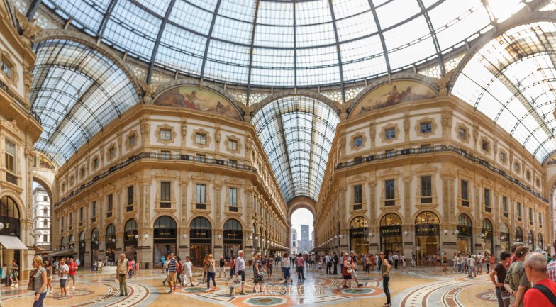 Galleria Vittorio Emanuele II, Milan, Italy