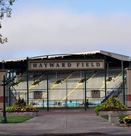 entrance of sports arena