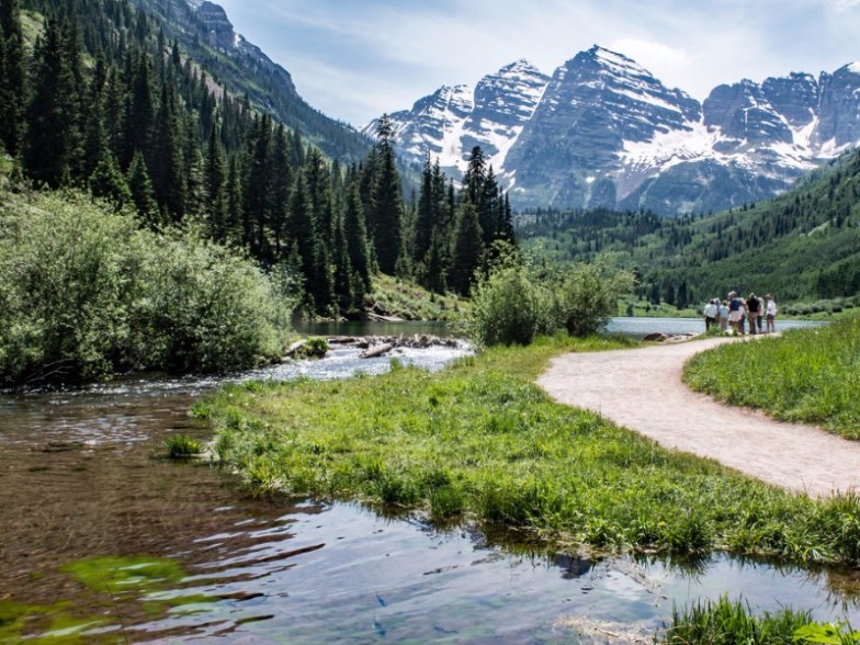 stunning mountain view near Aspen