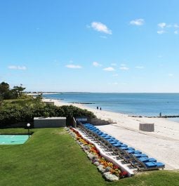 beautiful beach along the Atlantic