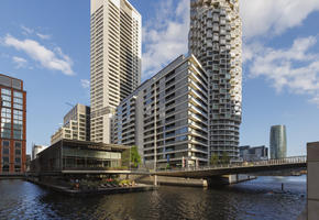 Canary Wharf Group - Wood Wharf Site Wide Shot