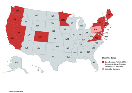 Map of the US