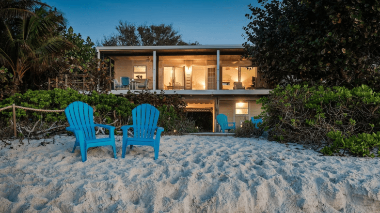 Seaside Beach House with Private Beach - North Captiva Island, Florida