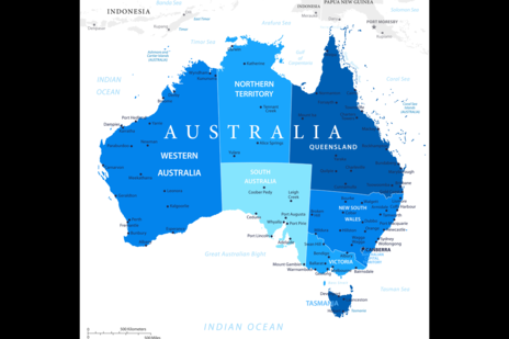 Australia map